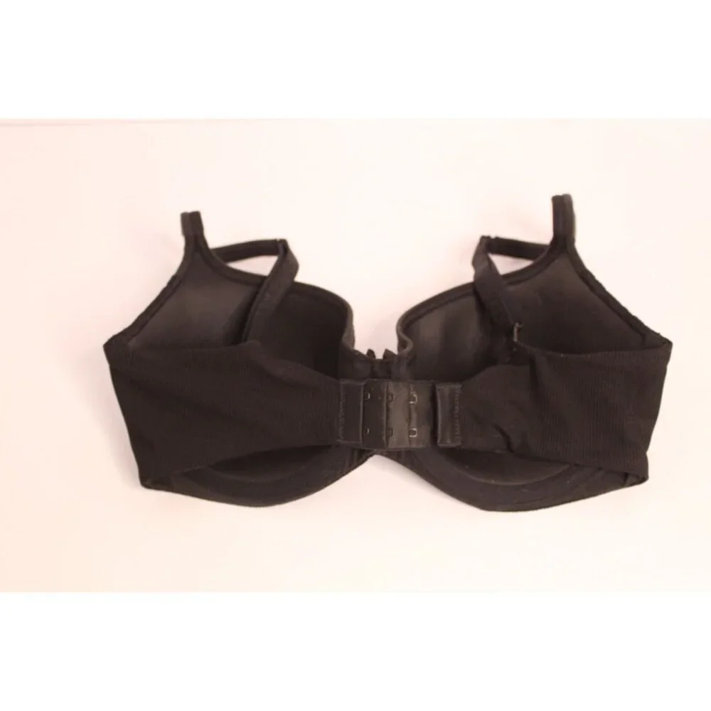 Victoria's Secret Bra Body‎ By Victoria Black 32DD Lace Padded Wired Push Up NWT